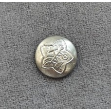 Пуговица Рабоче-Крестьянской Красной Армии, обр. 1918г., диаметр 14 мм. Белый прибор.